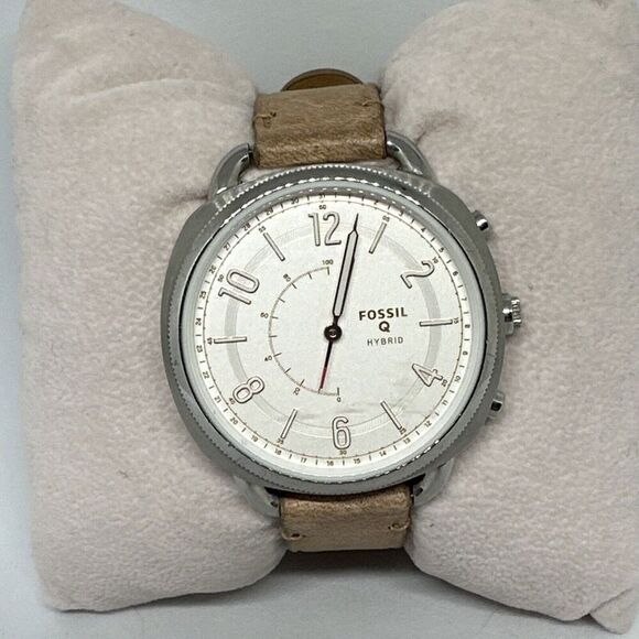 Fossil Accomplice FTW1200 Women Sand Straps Analog Dial Hybrid Smartwatch HME314 - Picture 1 of 11